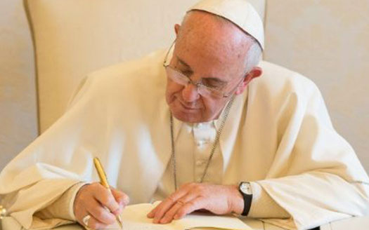Lettre du Pape François au personnel de l’Hôpital Saint Joseph Moscati